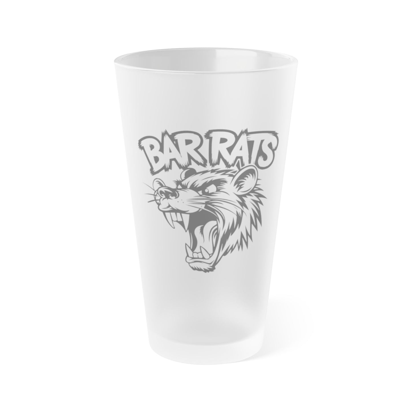 BAR RATS PINT GLASS